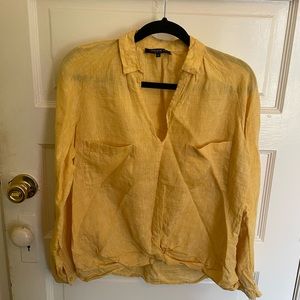Lafayette 148 linen blouse